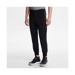 Karl Lagerfeld Paris Jogger Athletic Pants Men Size Medium Black Pant